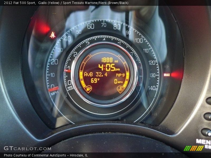  2012 500 Sport Sport Gauges