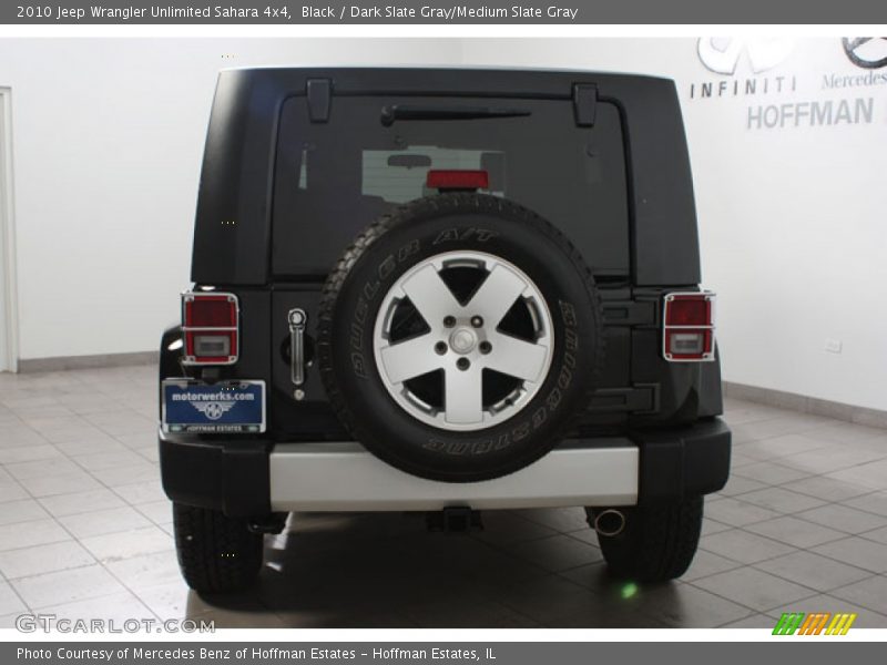 Black / Dark Slate Gray/Medium Slate Gray 2010 Jeep Wrangler Unlimited Sahara 4x4