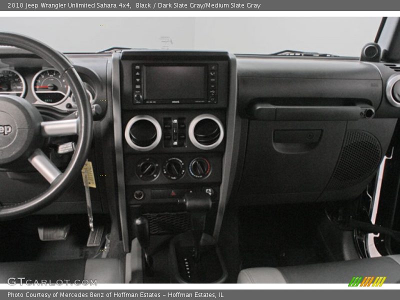Black / Dark Slate Gray/Medium Slate Gray 2010 Jeep Wrangler Unlimited Sahara 4x4