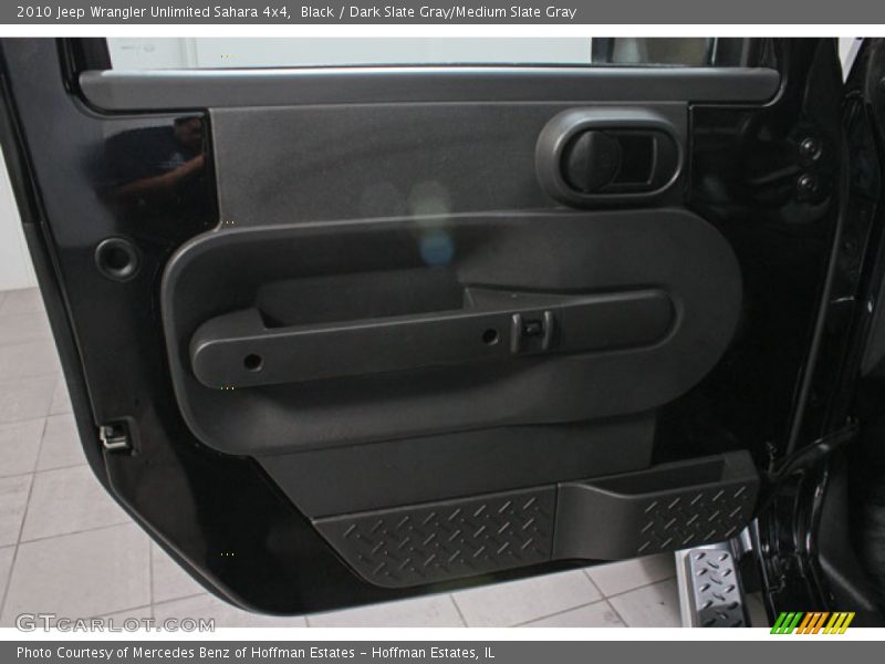 Black / Dark Slate Gray/Medium Slate Gray 2010 Jeep Wrangler Unlimited Sahara 4x4
