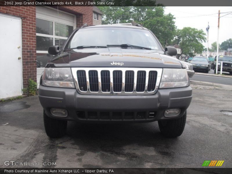 Black / Dark Slate Gray 2002 Jeep Grand Cherokee Laredo 4x4