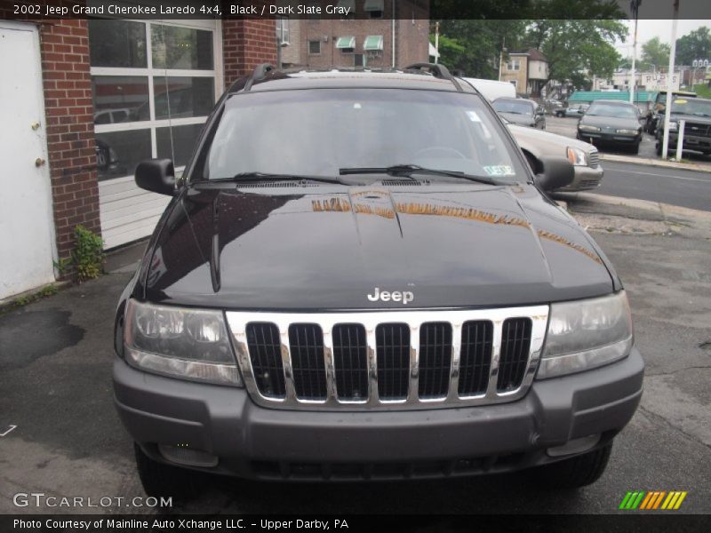 Black / Dark Slate Gray 2002 Jeep Grand Cherokee Laredo 4x4