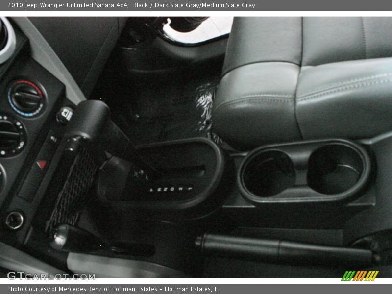 Black / Dark Slate Gray/Medium Slate Gray 2010 Jeep Wrangler Unlimited Sahara 4x4