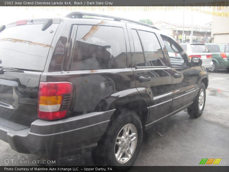 Black / Dark Slate Gray 2002 Jeep Grand Cherokee Laredo 4x4