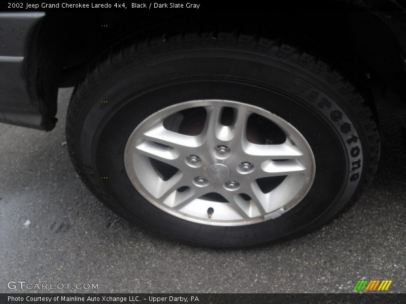 Black / Dark Slate Gray 2002 Jeep Grand Cherokee Laredo 4x4