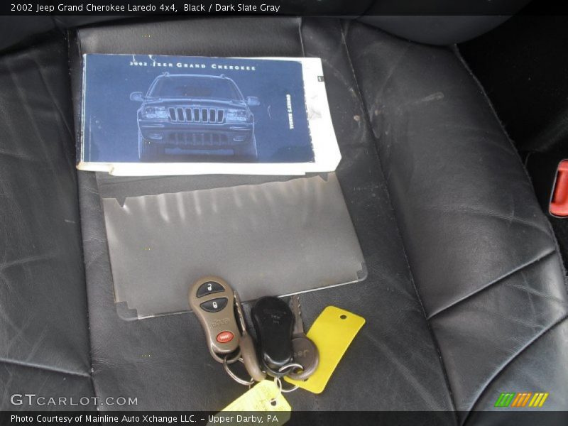 Black / Dark Slate Gray 2002 Jeep Grand Cherokee Laredo 4x4