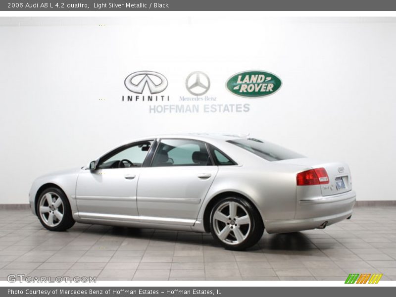 Light Silver Metallic / Black 2006 Audi A8 L 4.2 quattro