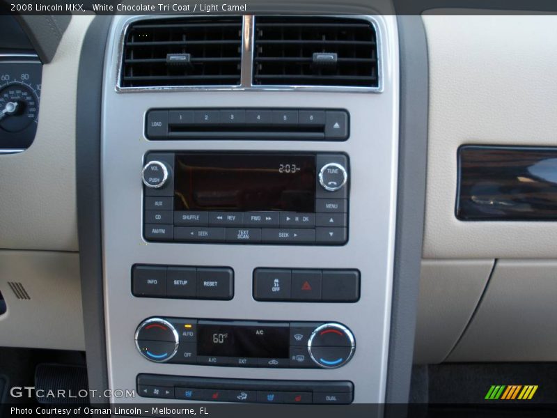 White Chocolate Tri Coat / Light Camel 2008 Lincoln MKX