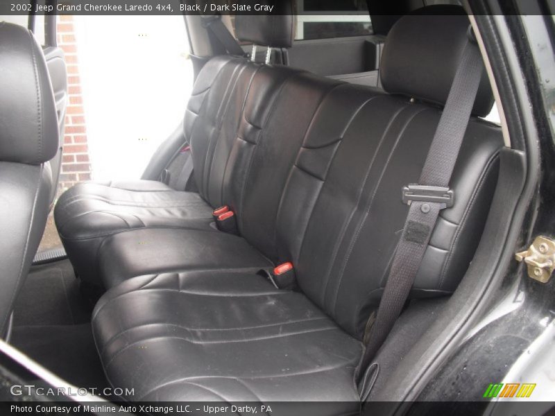 Black / Dark Slate Gray 2002 Jeep Grand Cherokee Laredo 4x4