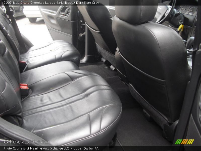 Black / Dark Slate Gray 2002 Jeep Grand Cherokee Laredo 4x4