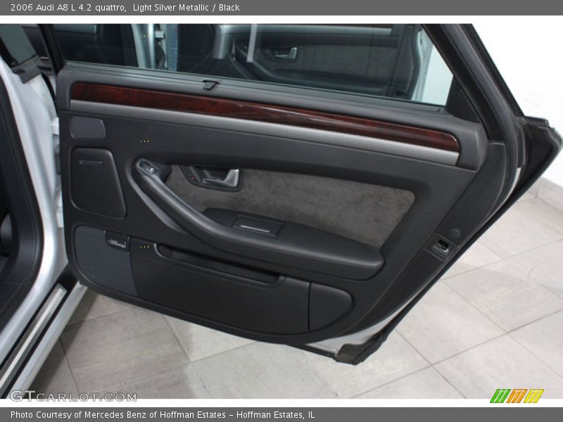 Light Silver Metallic / Black 2006 Audi A8 L 4.2 quattro