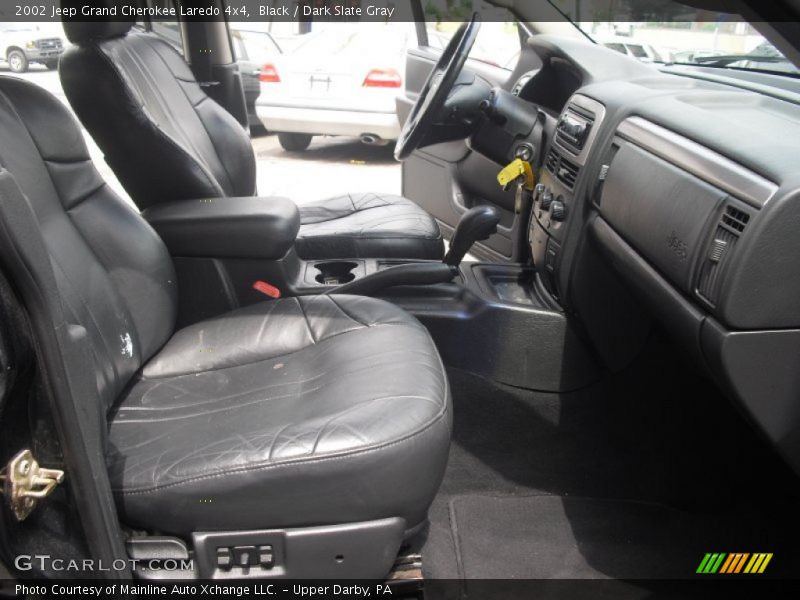 Black / Dark Slate Gray 2002 Jeep Grand Cherokee Laredo 4x4