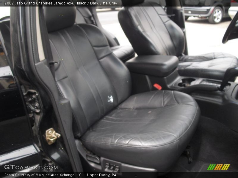 Black / Dark Slate Gray 2002 Jeep Grand Cherokee Laredo 4x4