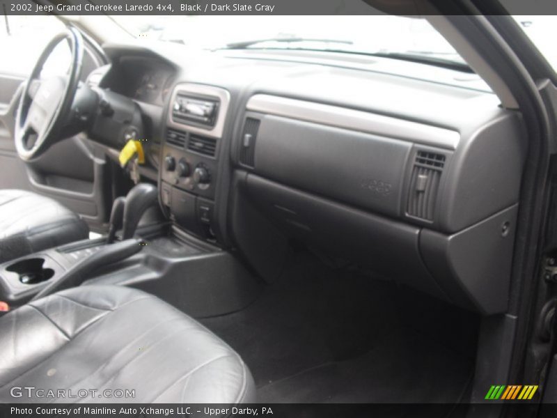 Black / Dark Slate Gray 2002 Jeep Grand Cherokee Laredo 4x4