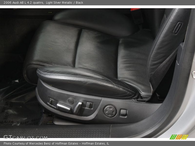 Light Silver Metallic / Black 2006 Audi A8 L 4.2 quattro