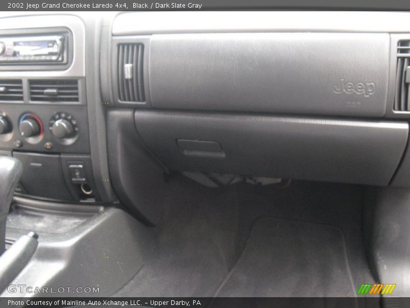 Black / Dark Slate Gray 2002 Jeep Grand Cherokee Laredo 4x4