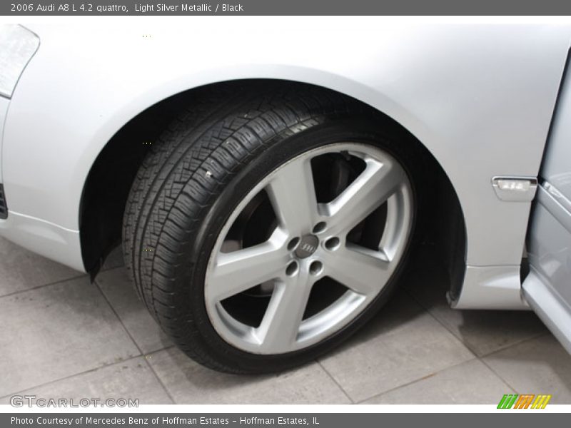 Light Silver Metallic / Black 2006 Audi A8 L 4.2 quattro