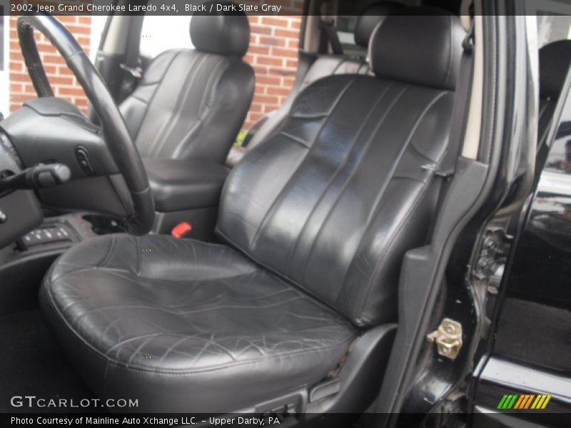 Black / Dark Slate Gray 2002 Jeep Grand Cherokee Laredo 4x4