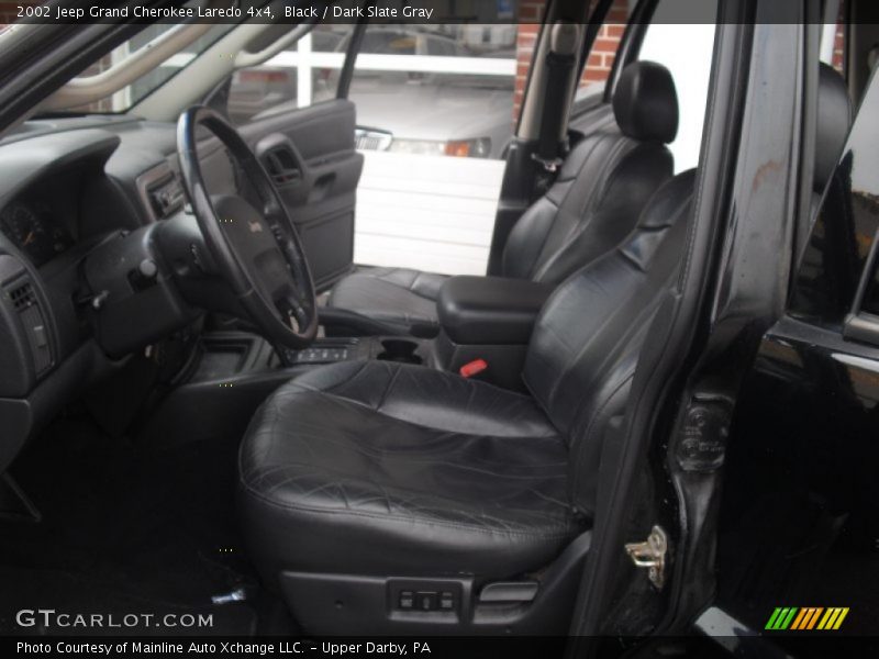 Black / Dark Slate Gray 2002 Jeep Grand Cherokee Laredo 4x4