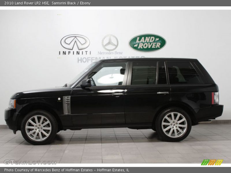 Santorini Black / Ebony 2010 Land Rover LR2 HSE