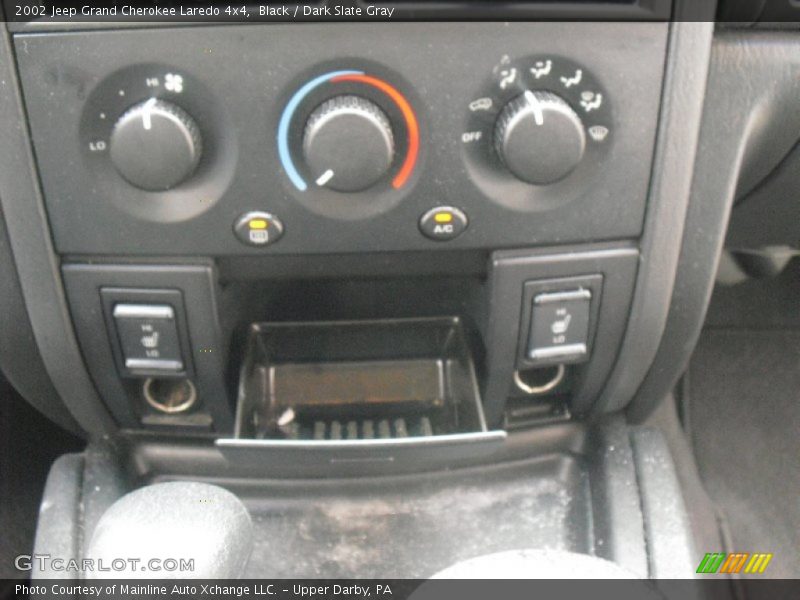 Black / Dark Slate Gray 2002 Jeep Grand Cherokee Laredo 4x4