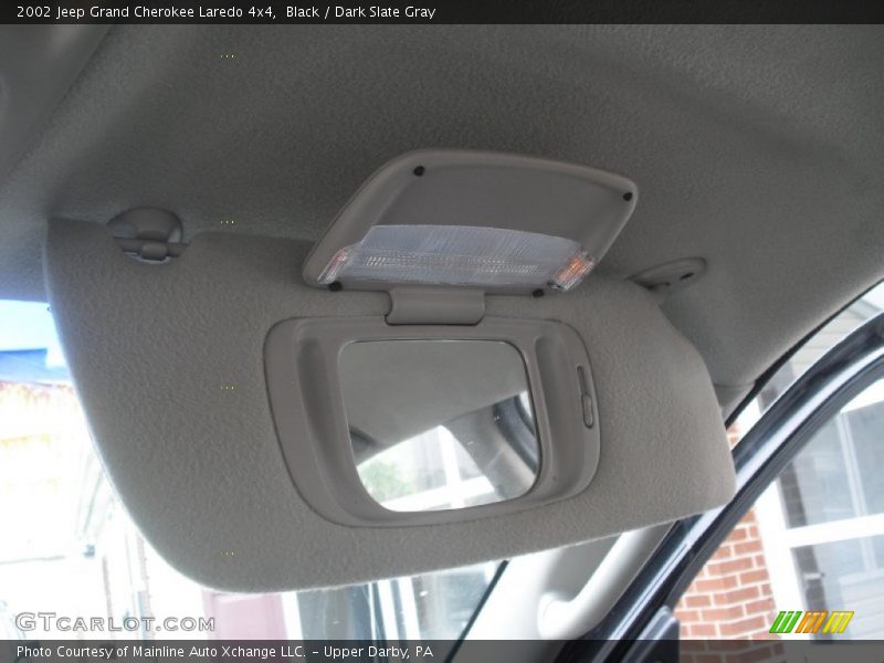 Black / Dark Slate Gray 2002 Jeep Grand Cherokee Laredo 4x4