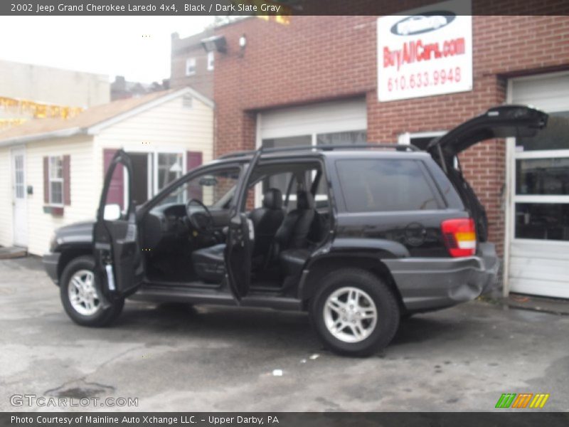 Black / Dark Slate Gray 2002 Jeep Grand Cherokee Laredo 4x4