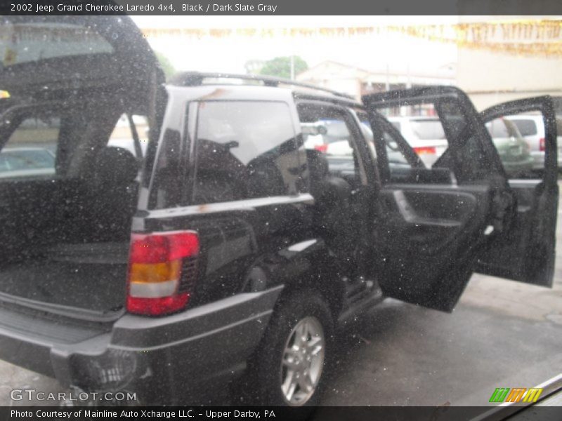 Black / Dark Slate Gray 2002 Jeep Grand Cherokee Laredo 4x4