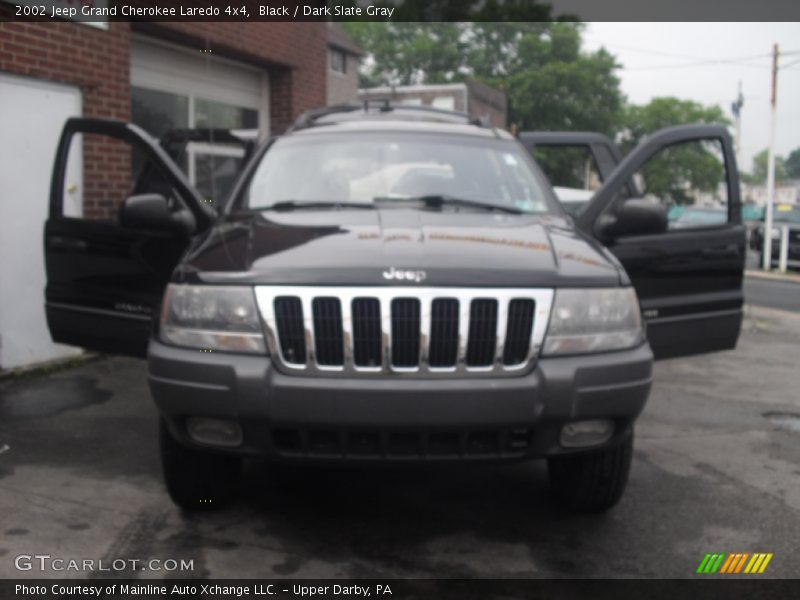 Black / Dark Slate Gray 2002 Jeep Grand Cherokee Laredo 4x4