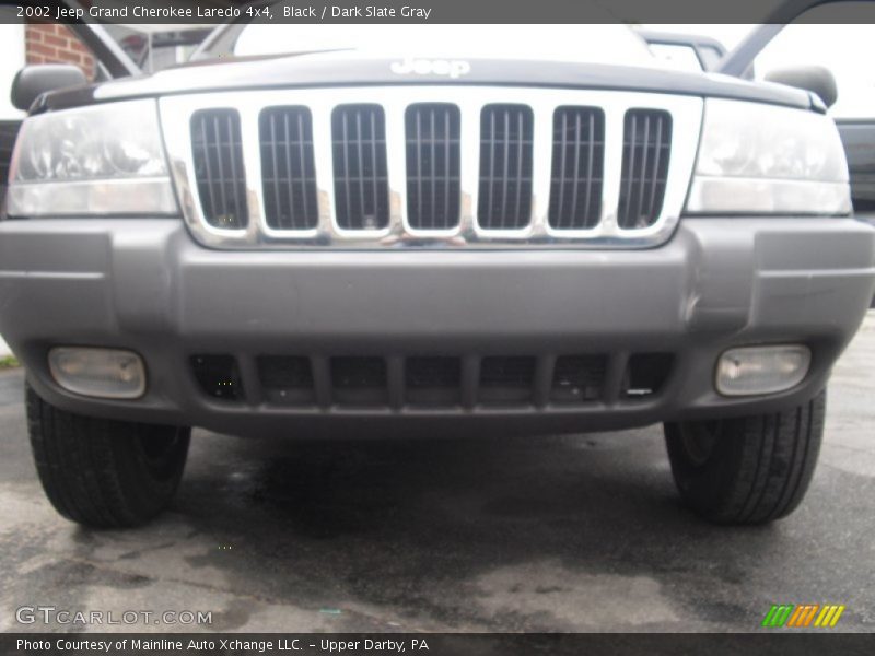 Black / Dark Slate Gray 2002 Jeep Grand Cherokee Laredo 4x4
