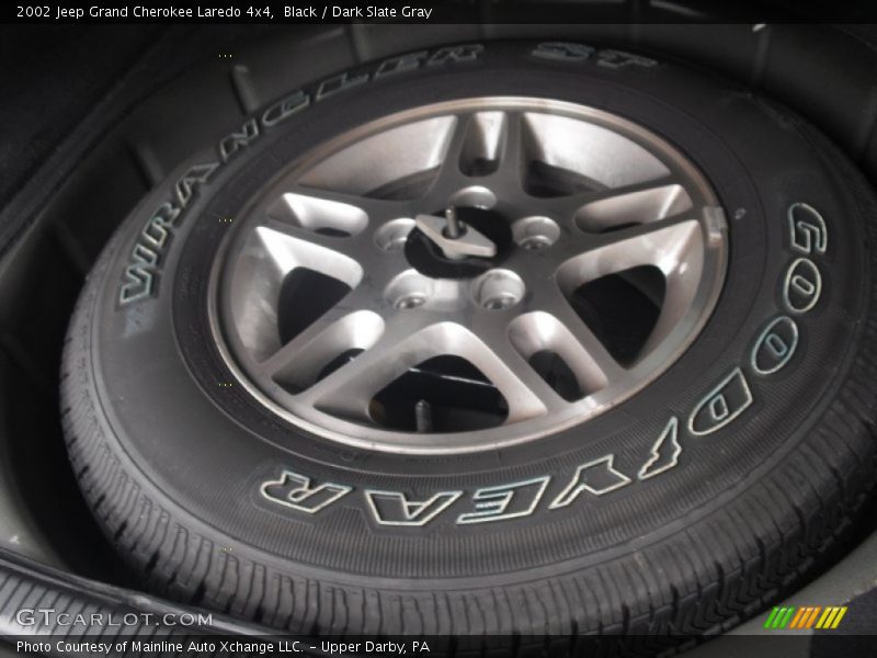 Black / Dark Slate Gray 2002 Jeep Grand Cherokee Laredo 4x4