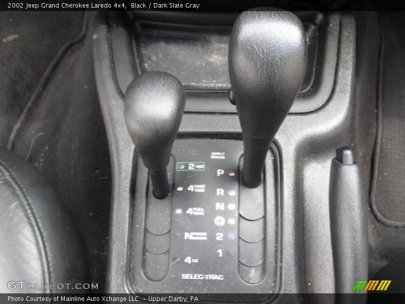 Black / Dark Slate Gray 2002 Jeep Grand Cherokee Laredo 4x4