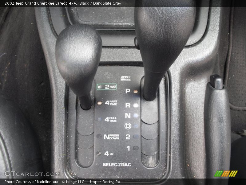Black / Dark Slate Gray 2002 Jeep Grand Cherokee Laredo 4x4