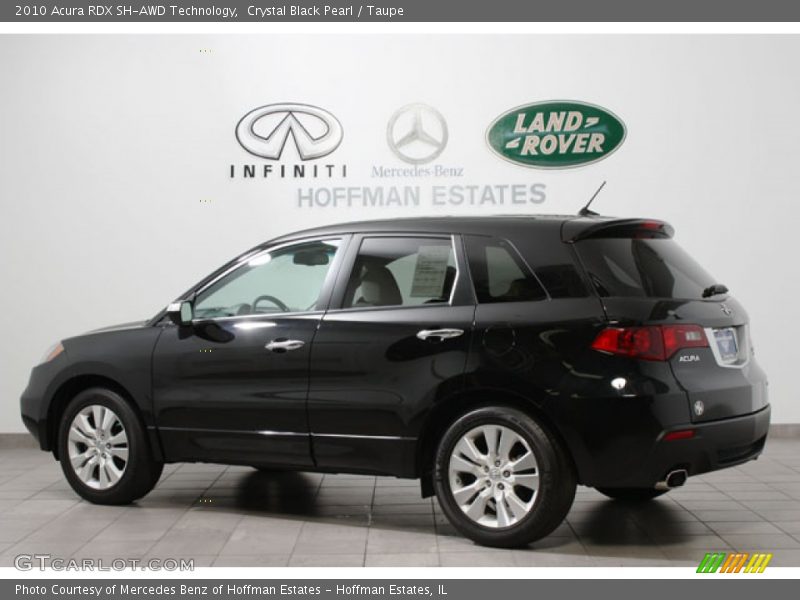 Crystal Black Pearl / Taupe 2010 Acura RDX SH-AWD Technology