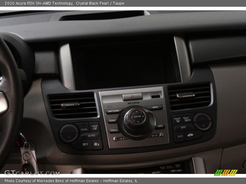Crystal Black Pearl / Taupe 2010 Acura RDX SH-AWD Technology