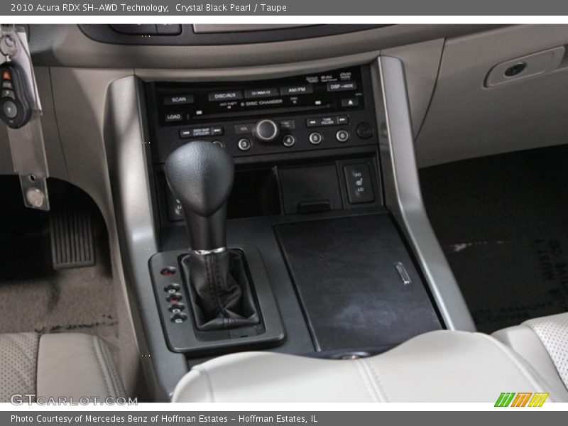Crystal Black Pearl / Taupe 2010 Acura RDX SH-AWD Technology