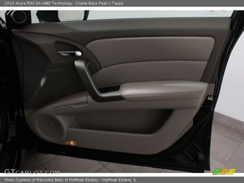 Crystal Black Pearl / Taupe 2010 Acura RDX SH-AWD Technology
