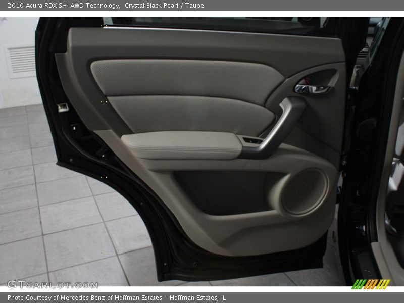 Crystal Black Pearl / Taupe 2010 Acura RDX SH-AWD Technology