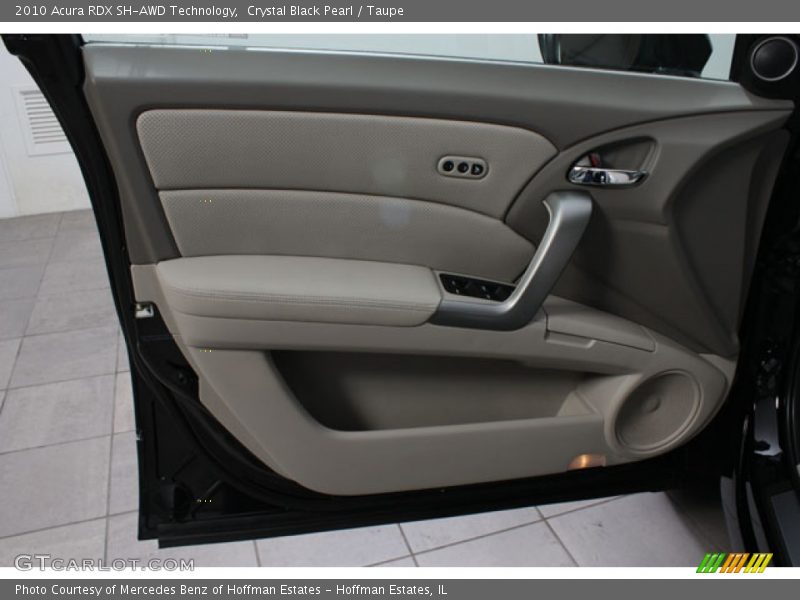 Crystal Black Pearl / Taupe 2010 Acura RDX SH-AWD Technology