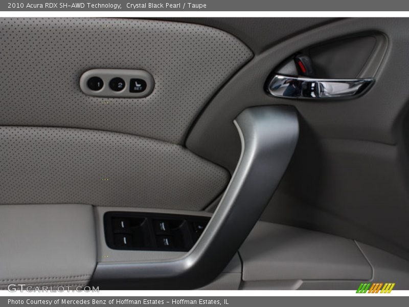 Crystal Black Pearl / Taupe 2010 Acura RDX SH-AWD Technology