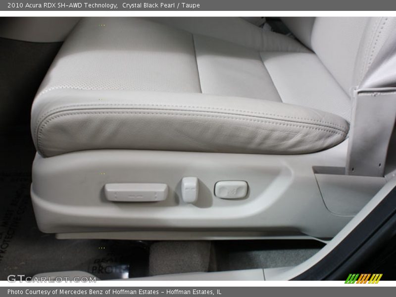 Crystal Black Pearl / Taupe 2010 Acura RDX SH-AWD Technology