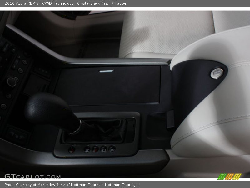 Crystal Black Pearl / Taupe 2010 Acura RDX SH-AWD Technology