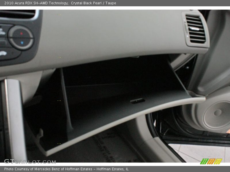 Crystal Black Pearl / Taupe 2010 Acura RDX SH-AWD Technology