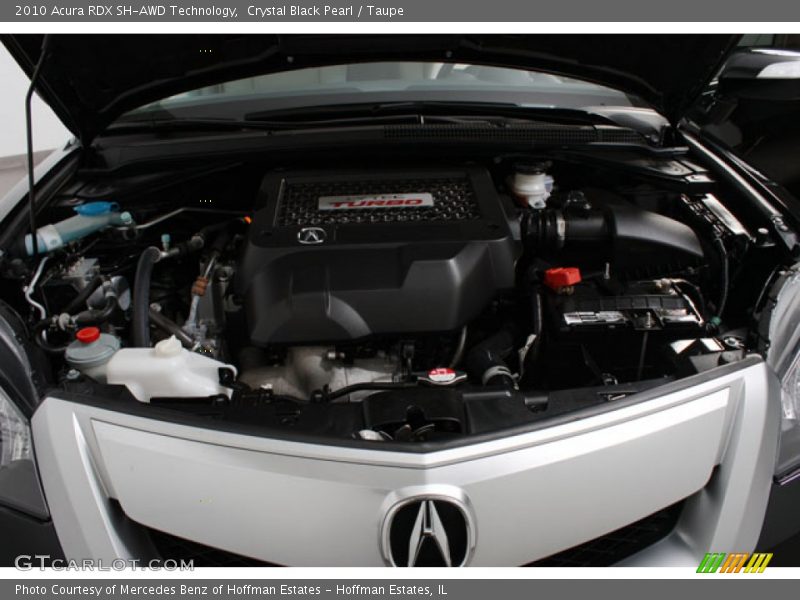 Crystal Black Pearl / Taupe 2010 Acura RDX SH-AWD Technology
