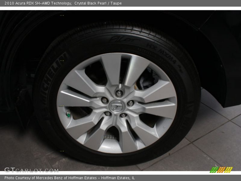 Crystal Black Pearl / Taupe 2010 Acura RDX SH-AWD Technology