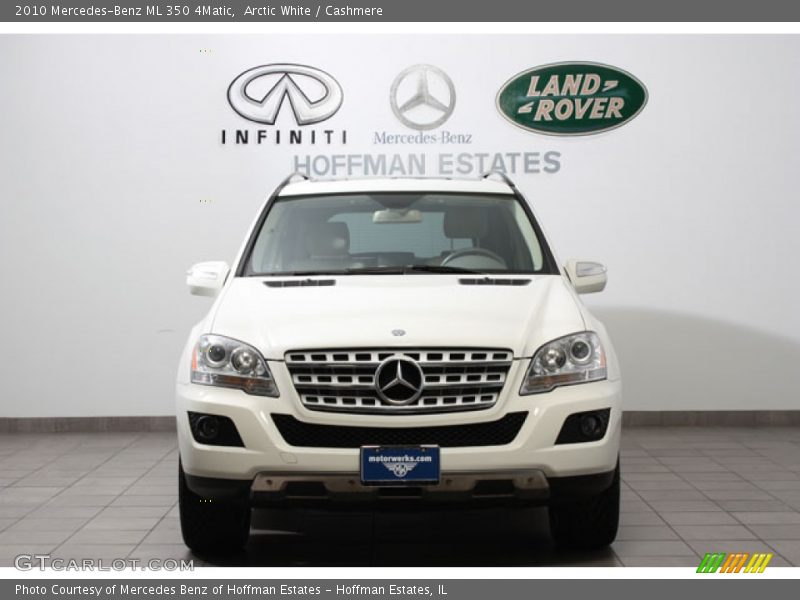 Arctic White / Cashmere 2010 Mercedes-Benz ML 350 4Matic