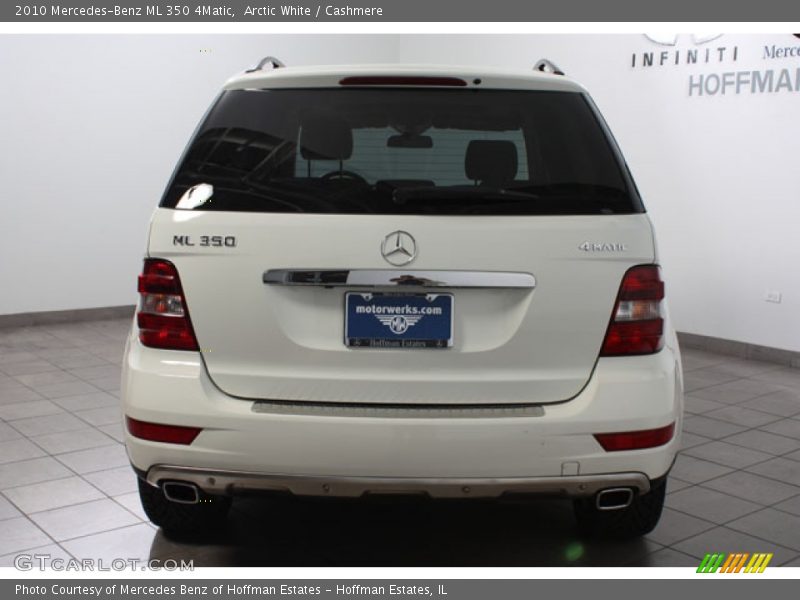 Arctic White / Cashmere 2010 Mercedes-Benz ML 350 4Matic