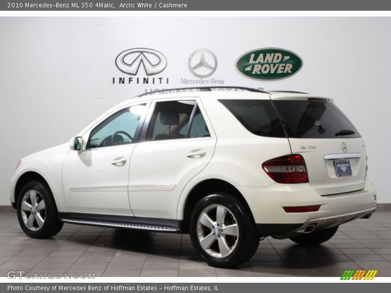 Arctic White / Cashmere 2010 Mercedes-Benz ML 350 4Matic