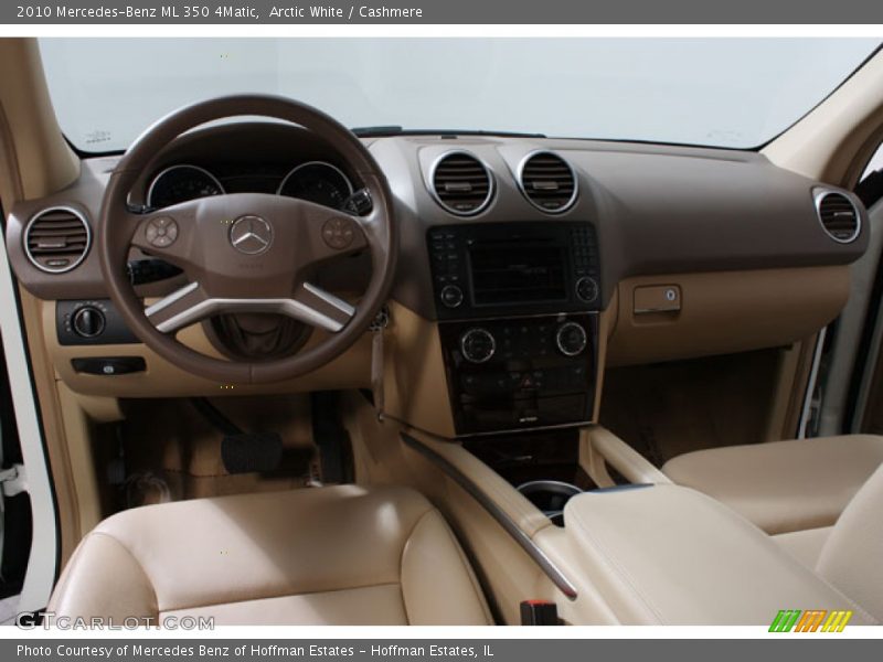 Arctic White / Cashmere 2010 Mercedes-Benz ML 350 4Matic