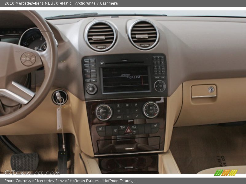 Arctic White / Cashmere 2010 Mercedes-Benz ML 350 4Matic